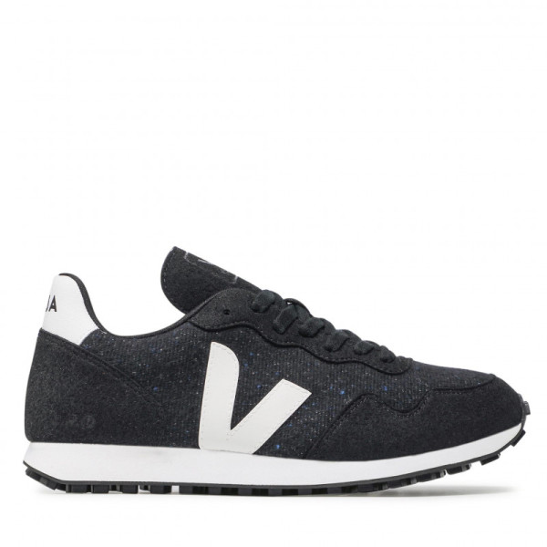 Veja Damen Schuhe SDU Flannel Dark Black White
