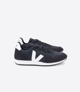 Veja Damen Schuhe SDU Flannel Dark Black White