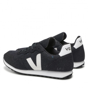 Veja Damen Schuhe SDU Flannel Dark Black White