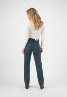 Mud Damen Jeans Relax ROSE whale blue