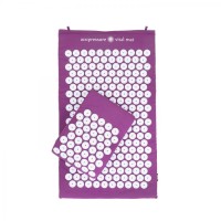 Akupressur Matten Set  VITAL aubergine