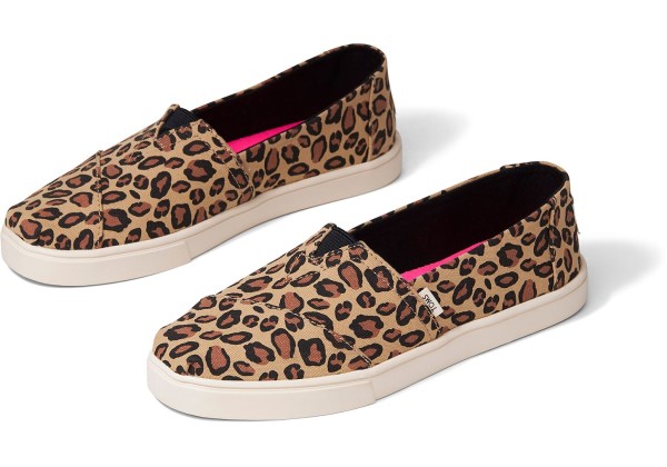 TOMS Damen Schuhe Classic Leopard Printed