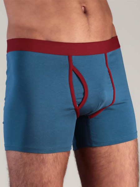 Albero Natur Herren Boxershort Denimblau