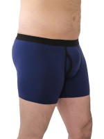 Albero Natur Herren Boxershort Dunkelblau M