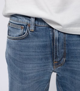 Nudie Jeans Herren Hose Lean Dean Lost Orange