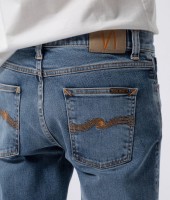 Nudie Jeans Herren Hose Lean Dean Lost Orange