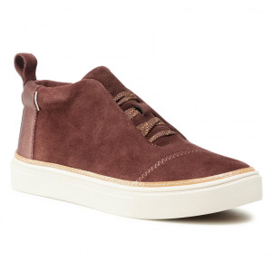 TOMS Damen Schuhe Riley Forest Brown Suede / Pearlized...