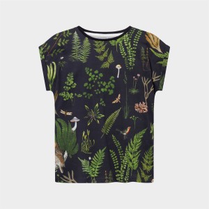 Dedicated Damen T-Shirt Visby Secret Garden