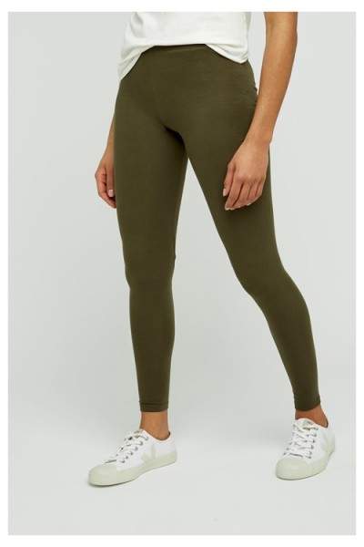 People Tree Damen Leggings khaki XS