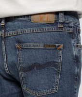 Nudie Jeans Herren Hose Lean Dean Blue Vibes