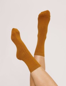 Organicbasics Damen Socken Rib Socks 2-Pack