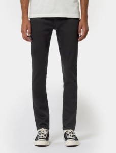 Nudie Jeans Herren Hose Lean Dean Dry Everblack