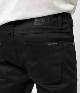 Nudie Jeans Herren Hose Lean Dean Dry Everblack