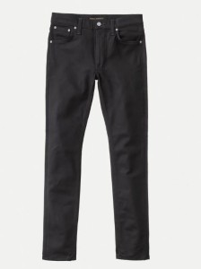 Nudie Jeans Herren Hose Lean Dean Dry Everblack