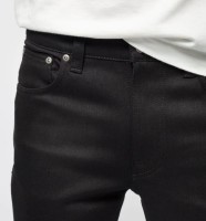 Nudie Jeans Herren Hose Lean Dean Dry Everblack