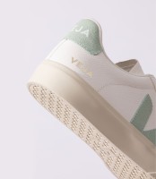 Veja Damen Schuhe Campo Chromefree Leather extrawhite matcha