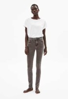 Armedangels Damen Jeans Tillaa X Stretch coal mine