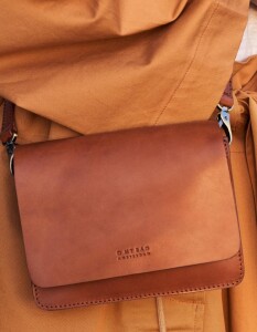 O My Bag Handtasche Audrey Mini Eco Cognac Classic...