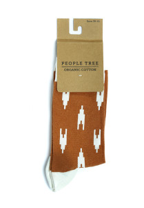 People Tree Unisex Socken Ikat