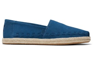 Toms Damen Schuhe Alpargata Rope Espandrille Moroccan blue