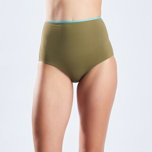 Mymarini Damen Bikini Slip Highwaist Shorts clay-cloud