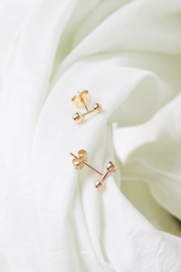Jukserei Ohrstecker Barra gold
