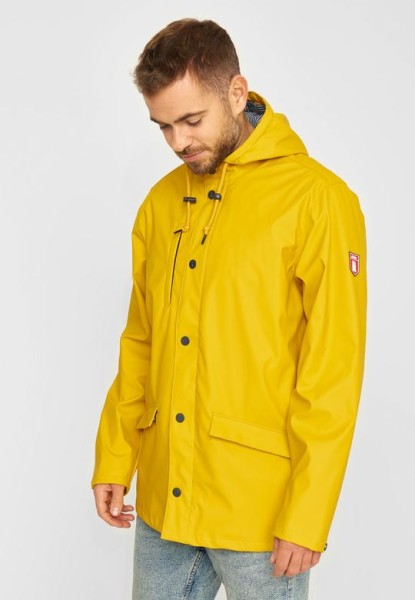 Derbe Herren Regenjacke Passby fisher yellow/navy