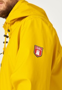 Derbe Herren Regenjacke Passby fisher yellow/navy