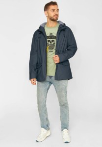 Derbe Herren Regenjacke Passby fisher navy/navy