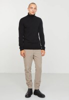 Recolution Herren Pullover mit Rollkragen PINE black