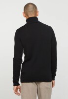 Recolution Herren Pullover mit Rollkragen PINE black