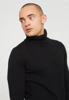 Recolution Herren Pullover mit Rollkragen PINE black