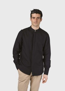 Klitmoller Collective Herren Hemd Simon Black