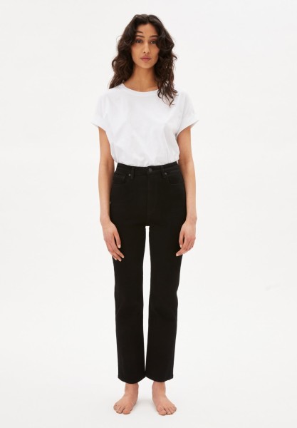 Armedangels Damen Hose Lejaa rinse black