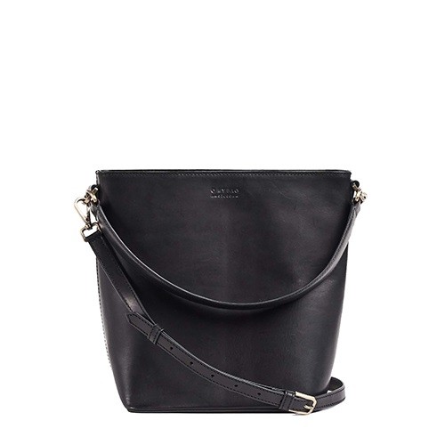 O My bag Damen Handtasche Bobbi Bucket MAXI Eco-Black