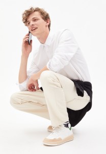 Armedangels Herren Hemd Quaadi white