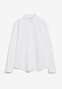 Armedangels Herren Hemd Quaadi white