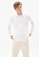 Armedangels Herren Hemd Quaadi white