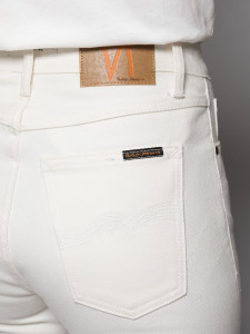 Nudie Jeans Damen Breezy Britt Recycled White