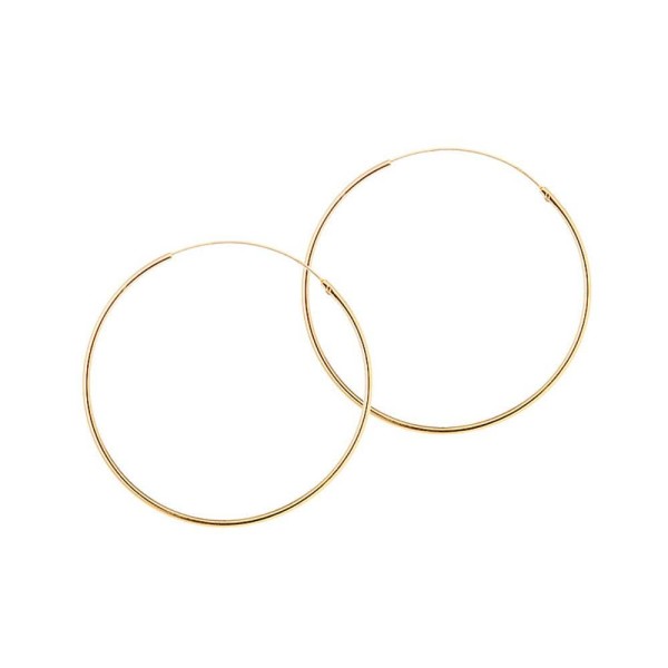 Juulry Damen Ohrringe ER-003 Creolen 25 mm Gold