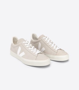 Veja Damen Schuhe CAMPO NUBUCK NATURAL WHITE