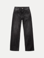 Nudie Jeans Damen Clean Eileen shimmering black