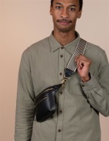 O My Bag Gürteltasche Becks Bum Bag Apfel Leder black