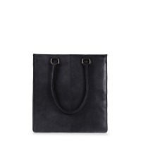 O My Bag Handtasche / Shopper Mila long Handle Black Classic Leather