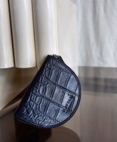 O My Bag Geldbörse Laura´s Purse black croco
