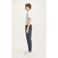 KnowledgeCotton Herren Hose Bob loose linen 70286 total eclipse