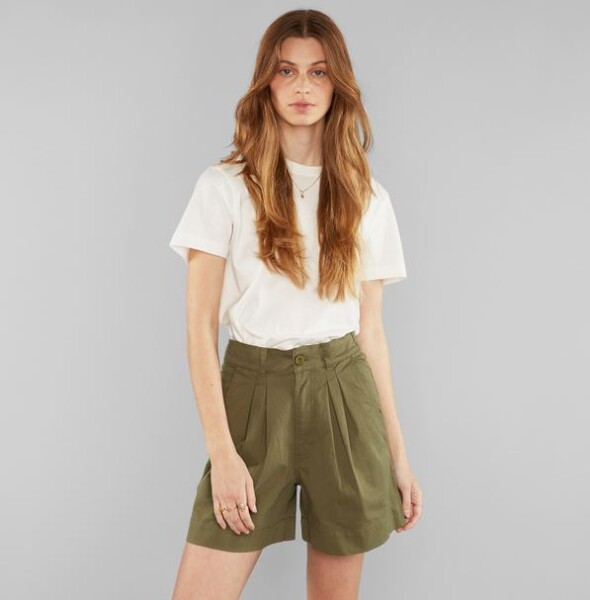 Dedicated Damen Shorts Grundsund Leaf Green