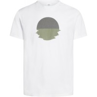 Klitmoller Collective Herren T-Shirt Pelle tee white/olive/pale green