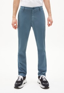 Armedangels Herren Hose Aato Regular blue steel