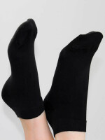 Albero Natur Unisex Sneakersocken schwarz
